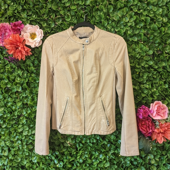 Express Jackets & Blazers - Express Vegan Leather Jacket